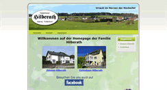 Desktop Screenshot of pension-hilberath.de